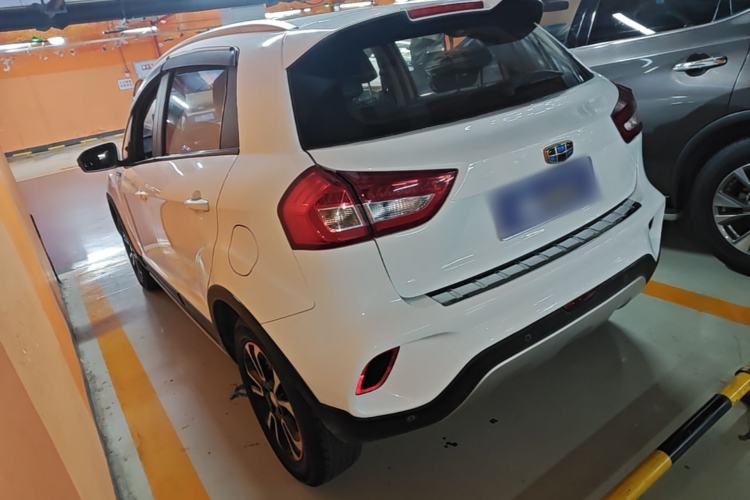 Used Geely Auto Vision X3 2017 1.5L Automatic Luxury Model Rear Left 45 Deg