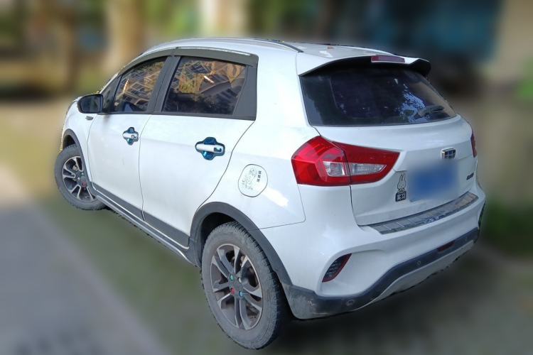 Used Geely Auto Vision X3 2017 1.5L Automatic Elite Model Rear Left 45 Deg