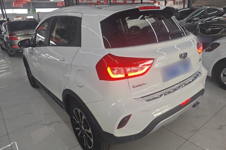 Used Geely Auto Vision X3 2017 1.5L Automatic Luxury Model Rear Left 45 Deg