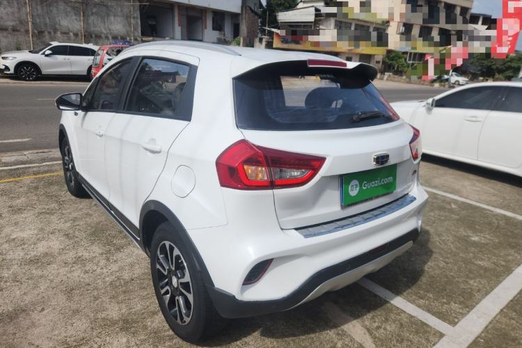 Used Geely Auto Vision X3 2017 1.5L Manual Elite Model Rear Left 45 Deg