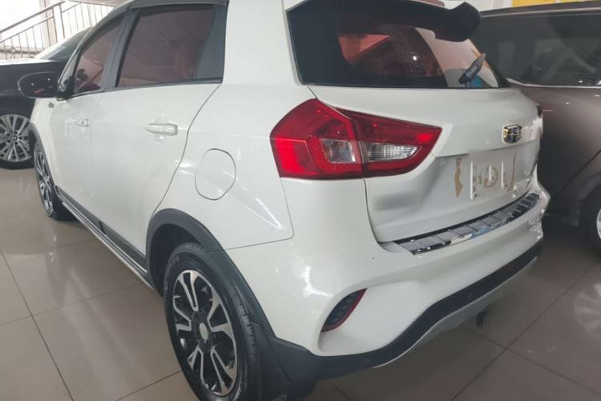 Used Geely Auto Vision X3 2017 1.5L Automatic Elite Model Rear Left 45 Deg