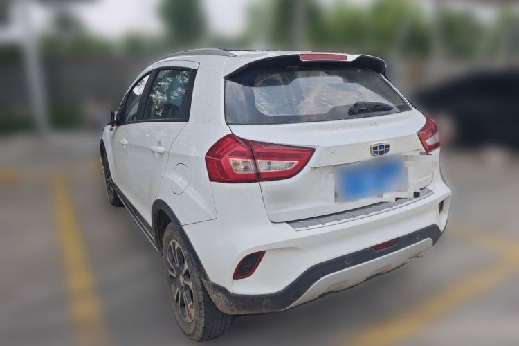 Used Geely Auto Vision X3 2017 1.5L Manual Luxury Model Rear Left 45 Deg