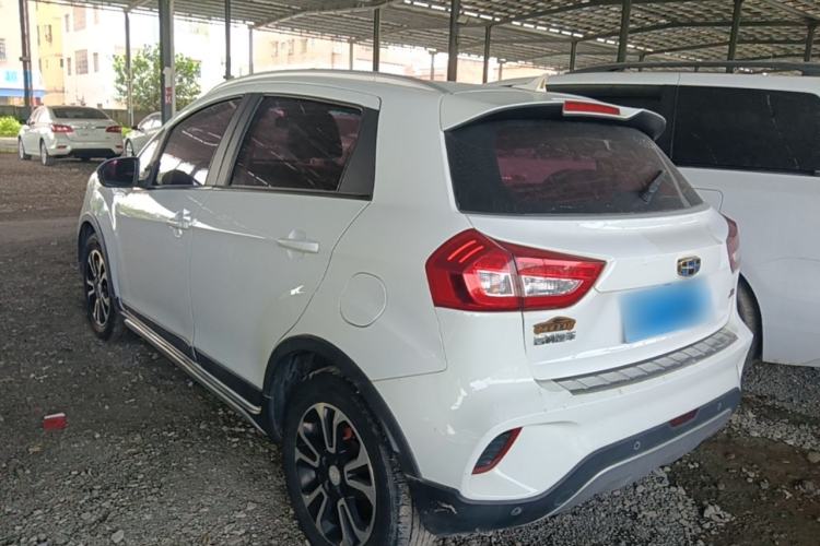 Used Geely Auto Vision X3 2017 1.5L Automatic Luxury Model Rear Left 45 Deg