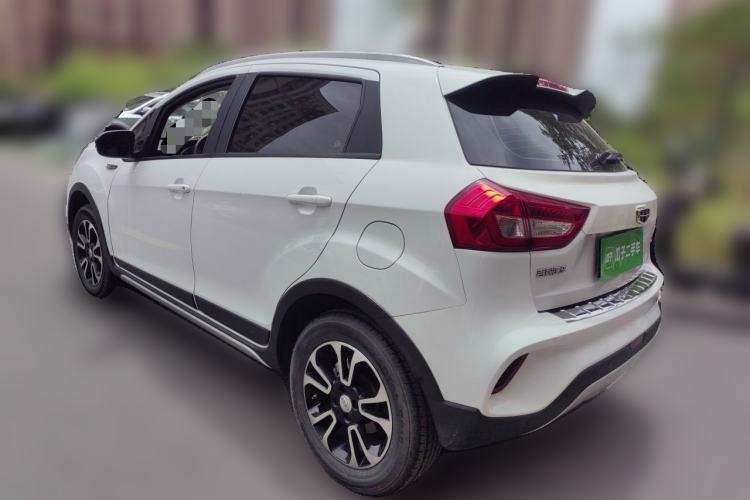 Used Geely Auto Vision X3 2017 1.5L Manual Elite Model Rear Left 45 Deg