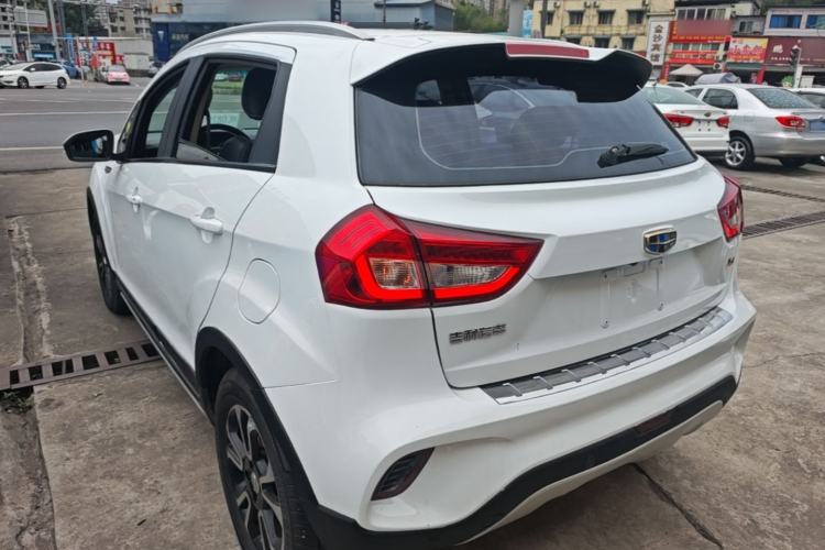 Used Geely Auto Vision X3 2017 1.5L Automatic Luxury Model Rear Left 45 Deg