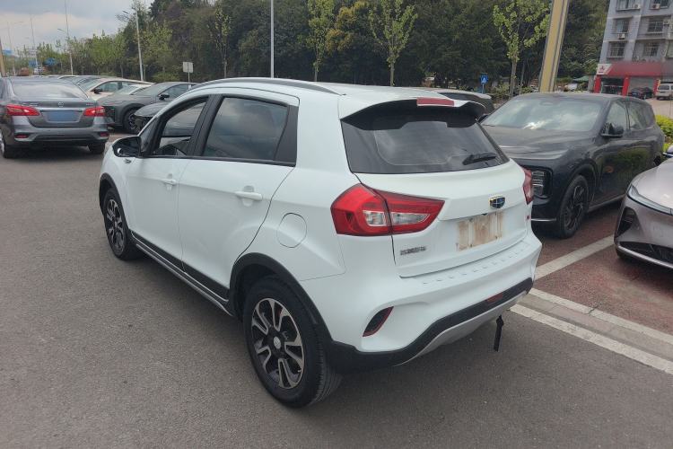 Used Geely Auto Vision X3 2017 1.5L Manual Luxury Model Rear Left 45 Deg