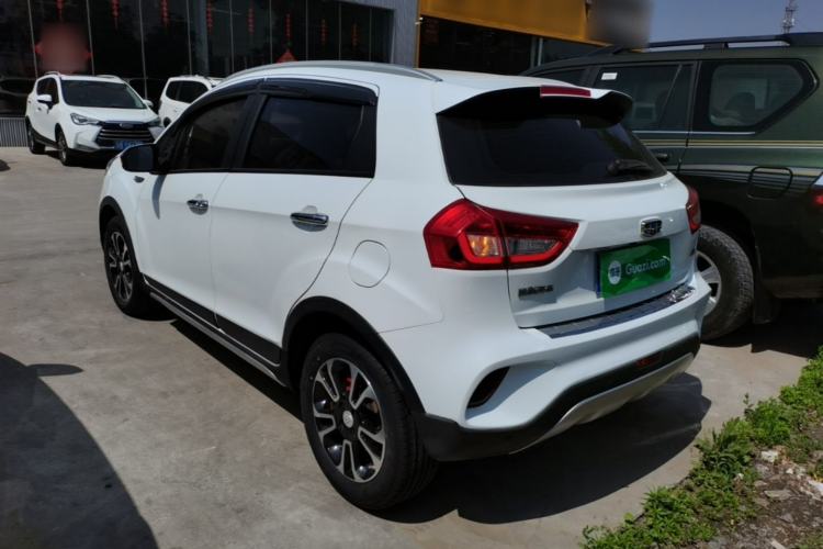 Used Geely Auto Vision X3 2017 1.5L Automatic Luxury Model Rear Left 45 Deg