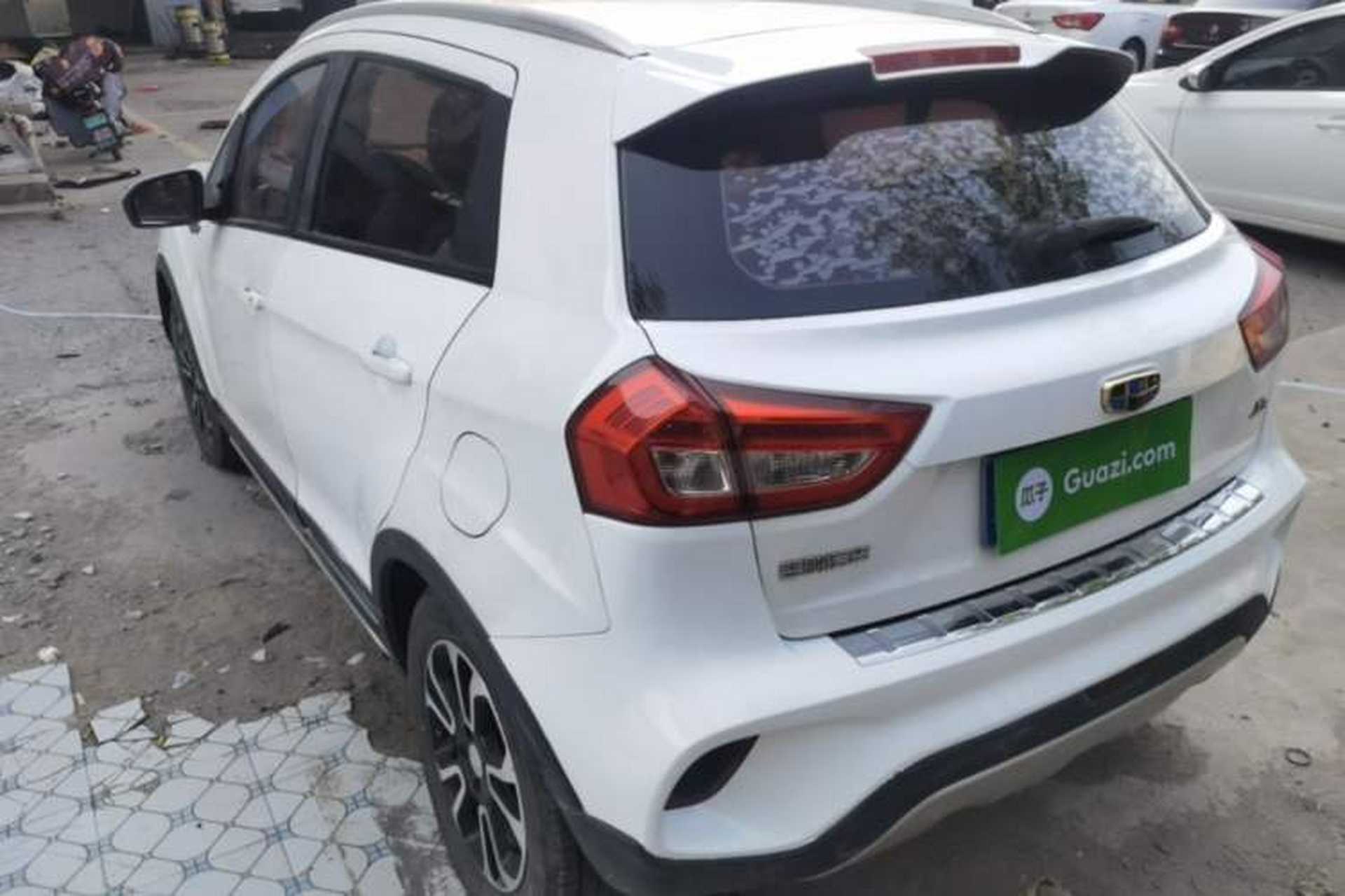 Used Geely Auto Vision X3 2017 1.5L Manual Elite Model Rear Left 45 Deg