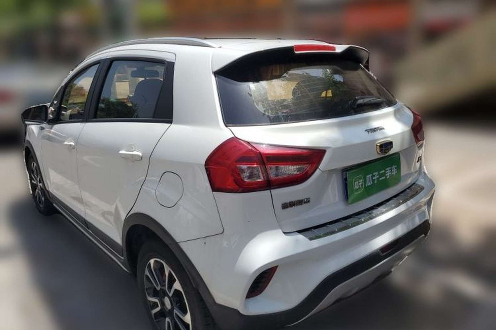 Used Geely Auto Vision X3 2017 1.5L Automatic Luxury Model Rear Left 45 Deg