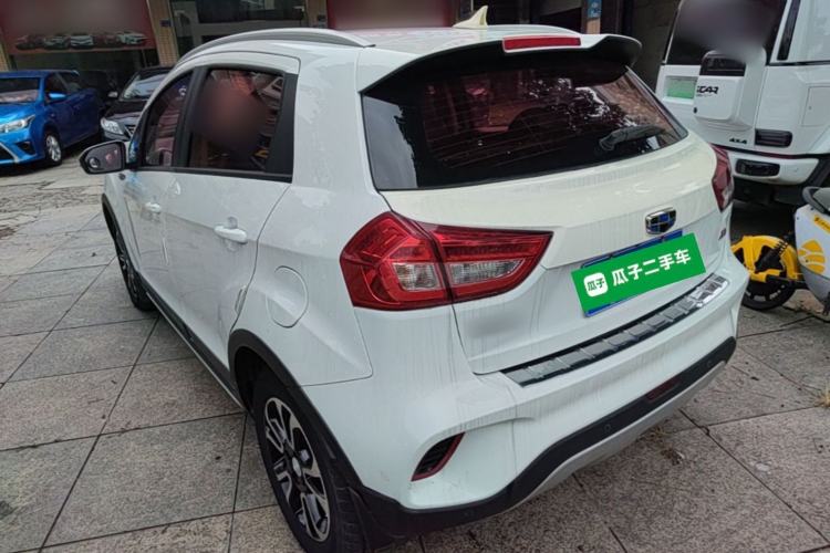 Used Geely Auto Vision X3 2017 1.5L Manual Luxury Model Rear Left 45 Deg
