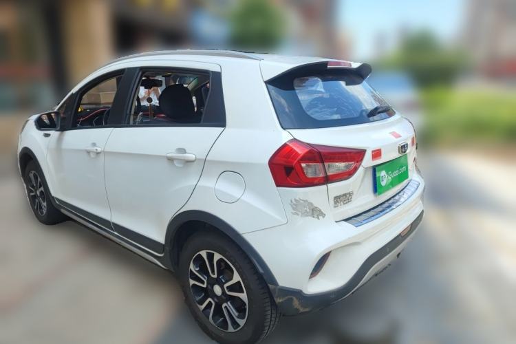 Used Geely Auto Vision X3 2017 1.5L Manual Elite Model Rear Left 45 Deg