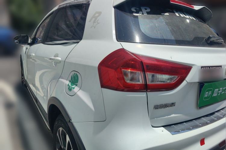 Used Geely Auto Vision X3 2017 1.5L Automatic Luxury Model Rear Left 45 Deg