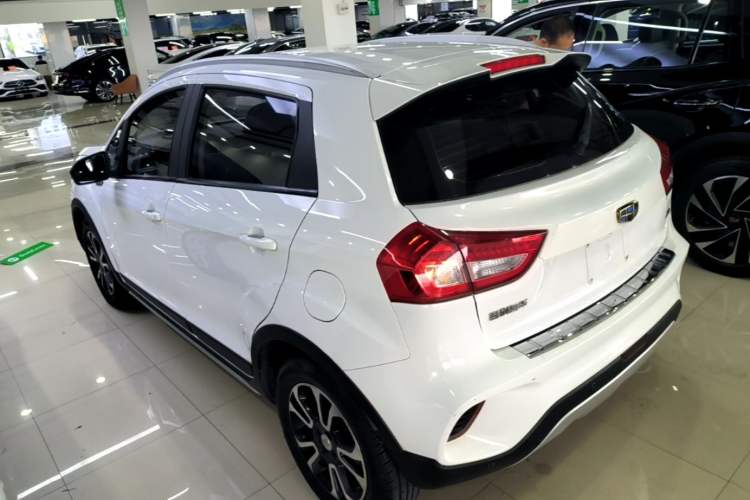 Used Geely Auto Vision X3 2017 1.5L Automatic Elite Model Rear Left 45 Deg