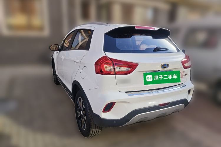 Used Geely Auto Vision X3 2017 1.5L Manual Luxury Model Rear Left 45 Deg