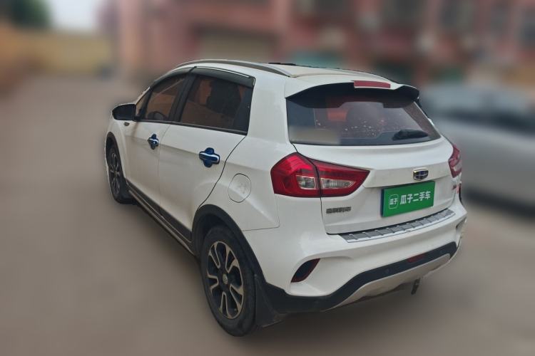 Used Geely Auto Vision X3 2017 1.5L Manual Luxury Model Rear Left 45 Deg