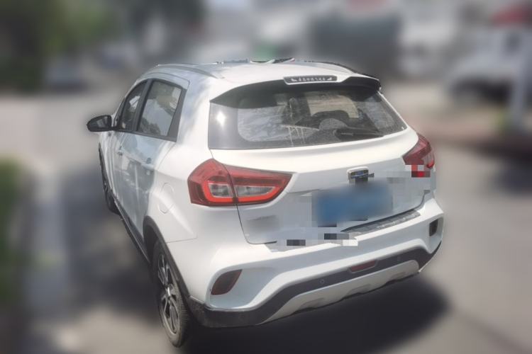 Used Geely Auto Vision X3 2017 1.5L Manual Elite Model Rear Left 45 Deg