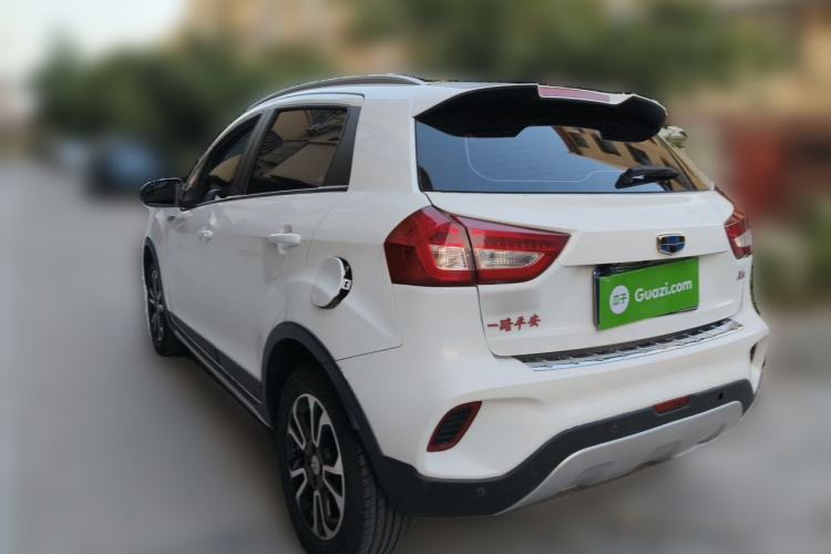 Used Geely Auto Vision X3 2017 1.5L Automatic Elite Model Rear Left 45 Deg