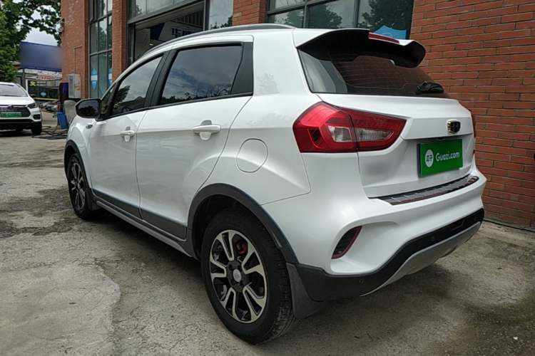 Used Geely Auto Vision X3 2017 1.5L Automatic Luxury Model Rear Left 45 Deg