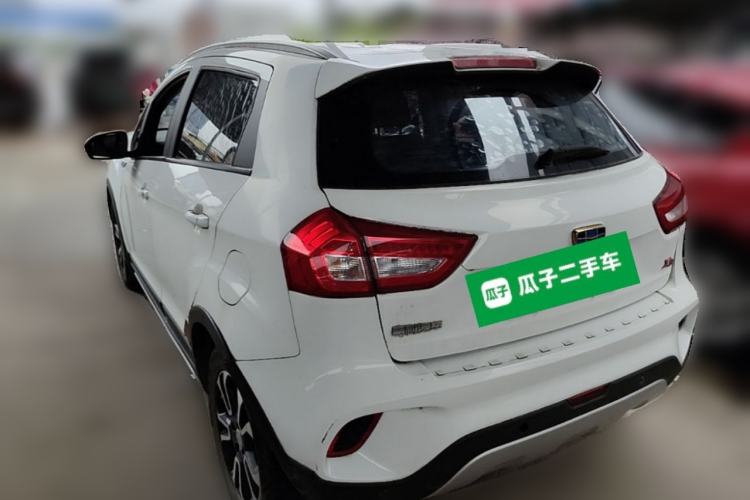 Used Geely Auto Vision X3 2017 1.5L Automatic Luxury Model Rear Left 45 Deg