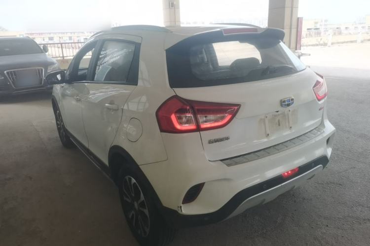 Used Geely Auto Vision X3 2017 1.5L Manual Elite Model Rear Left 45 Deg