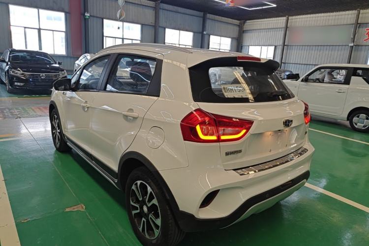 Used Geely Auto Vision X3 2017 1.5L Automatic Elite Model Rear Left 45 Deg