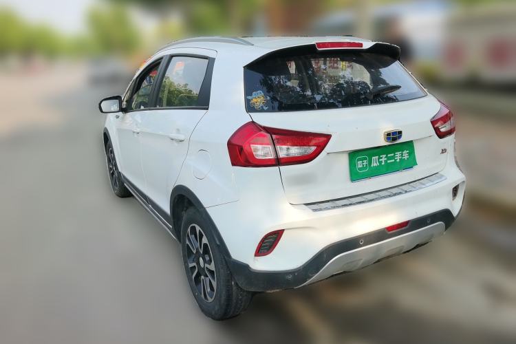 Used Geely Auto Vision X3 2017 1.5L Manual Luxury Model Rear Left 45 Deg