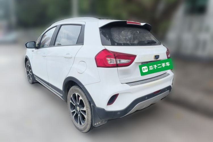 Used Geely Auto Vision X3 2017 1.5L Automatic Luxury Model Rear Left 45 Deg