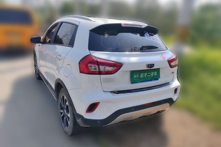 Used Geely Auto Vision X3 2017 1.5L Manual Elite Model Rear Left 45 Deg