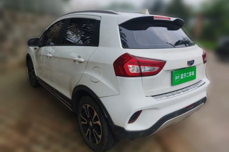 Used Geely Auto Vision X3 2017 1.5L Manual Luxury Model Rear Left 45 Deg