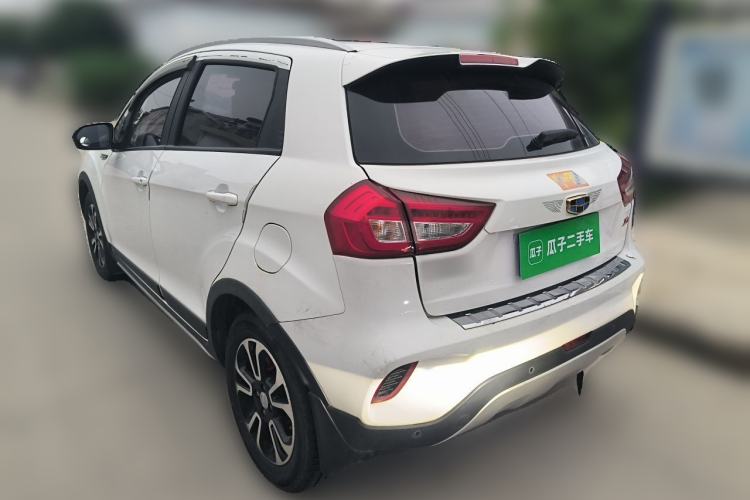 Used Geely Auto Vision X3 2017 1.5L Automatic Luxury Model Rear Left 45 Deg