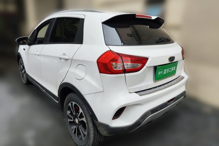 Used Geely Auto Vision X3 2017 1.5L Manual Luxury Model Rear Left 45 Deg