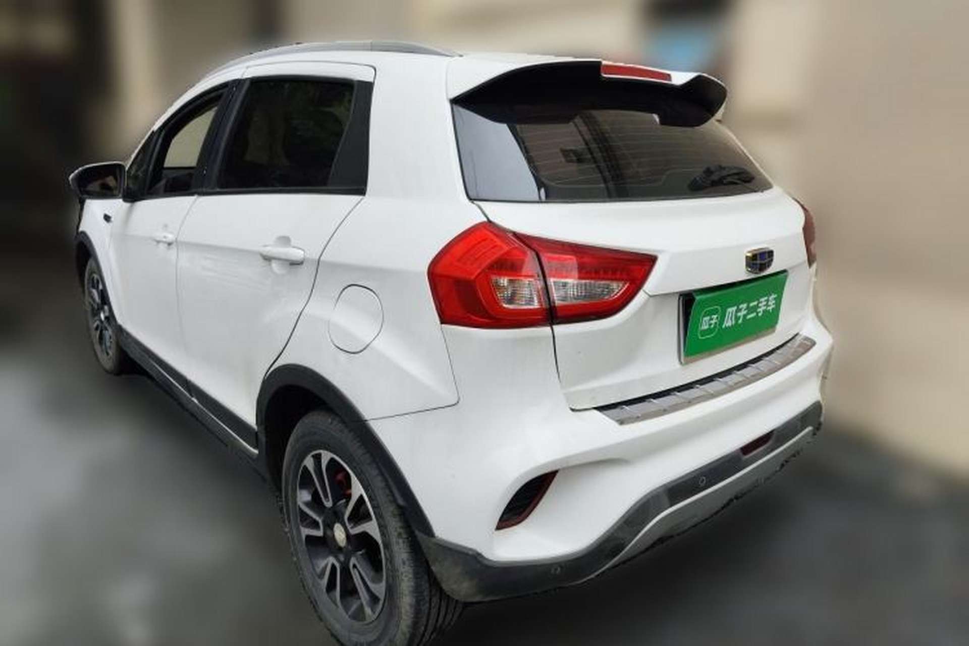 Used Geely Auto Vision X3 2017 1.5L Manual Luxury Model Rear Left 45 Deg