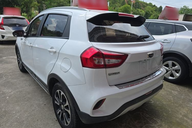 Used Geely Auto Vision X3 2017 1.5L Manual Luxury Model Rear Left 45 Deg