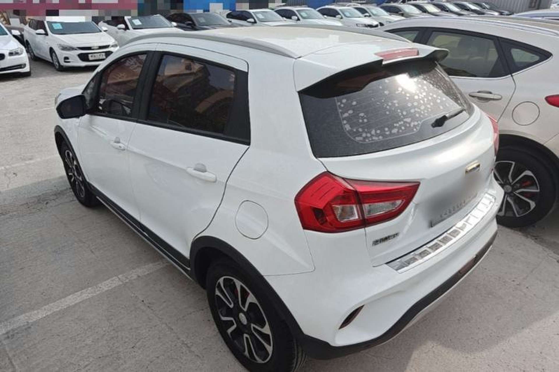 Used Geely Auto Vision X3 2017 1.5L Automatic Luxury Model Rear Left 45 Deg