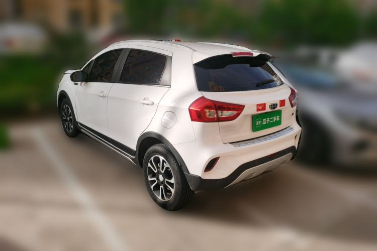 Used Geely Auto Vision X3 2017 1.5L Automatic Elite Model Rear Left 45 Deg