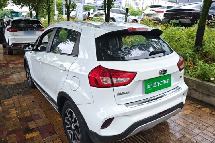 Used Geely Auto Vision X3 2017 1.5L Manual Luxury Model Rear Left 45 Deg