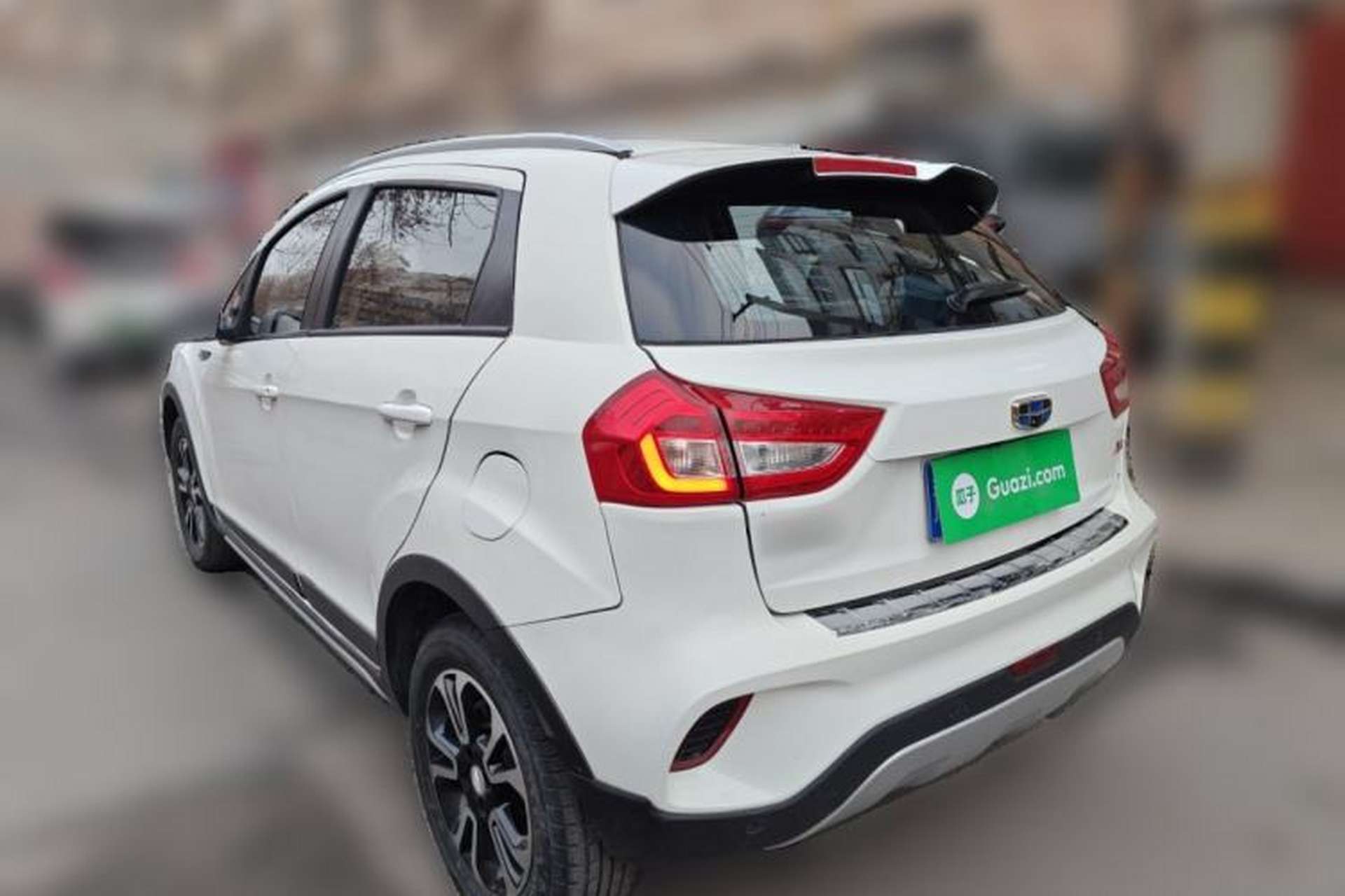 Used Geely Auto Vision X3 2017 1.5L Automatic Elite Model Rear Left 45 Deg