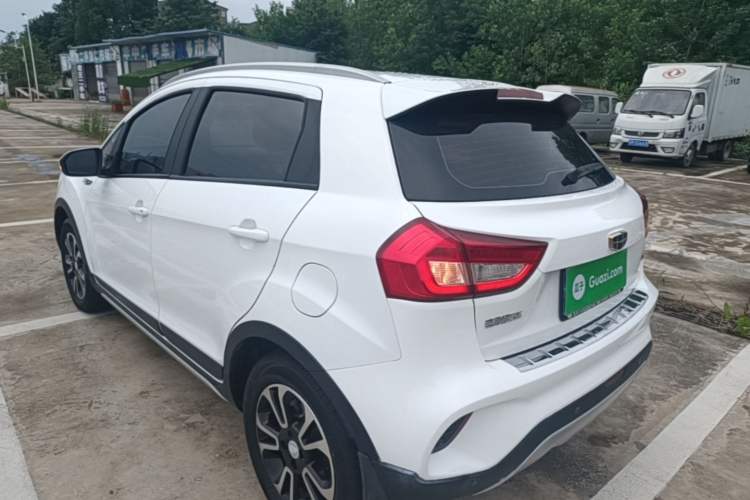 Used Geely Auto Vision X3 2017 1.5L Manual Elite Model Rear Left 45 Deg