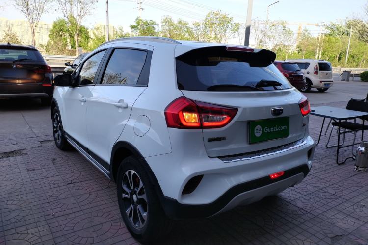 Used Geely Auto Vision X3 2017 1.5L Manual Luxury Model Rear Left 45 Deg