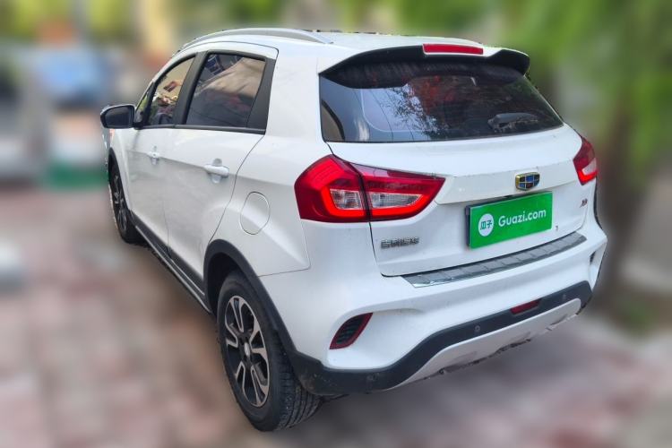 Used Geely Auto Vision X3 2017 1.5L Automatic Elite Model Rear Left 45 Deg