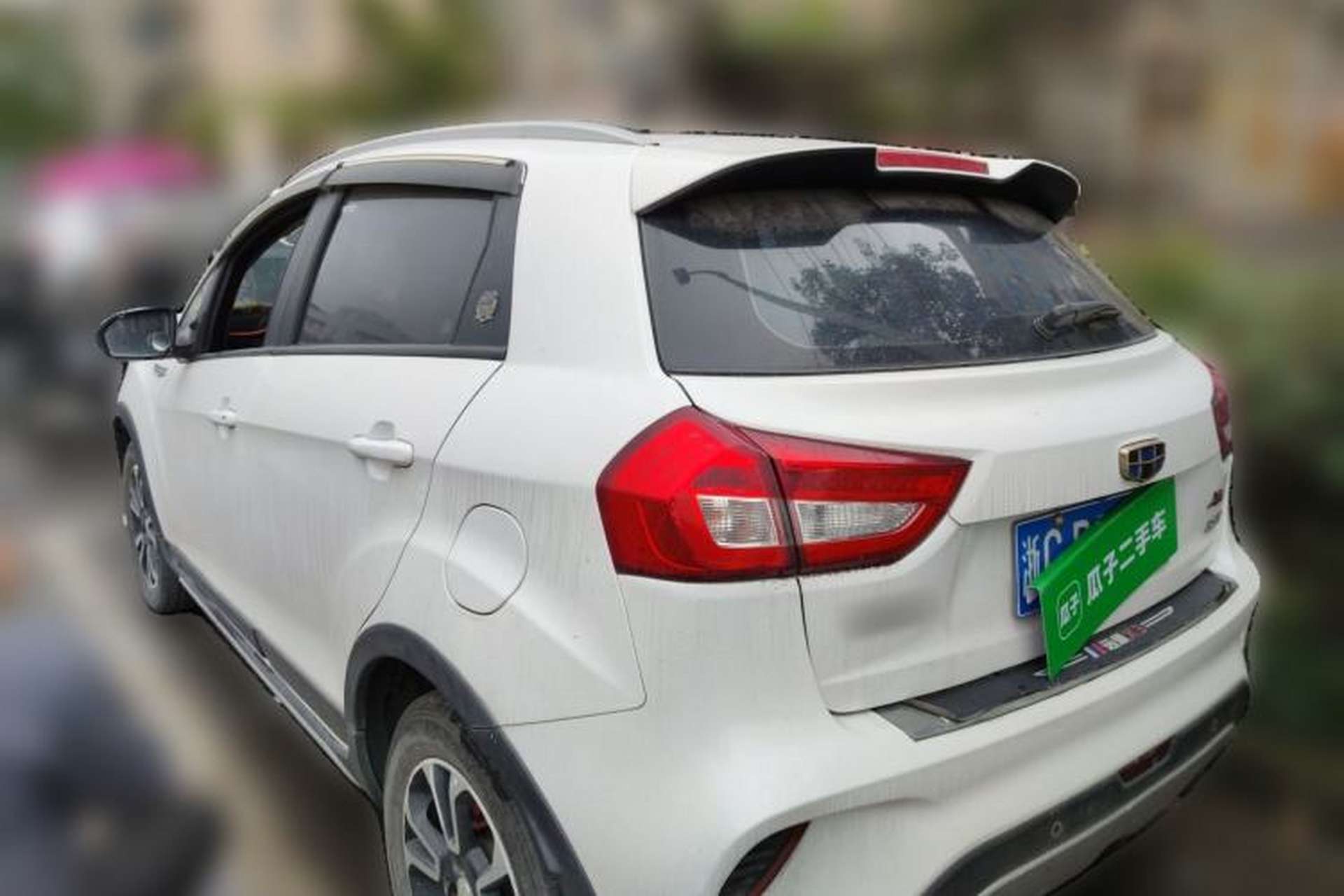 Used Geely Auto Vision X3 2017 1.5L Manual Luxury Model Rear Left 45 Deg