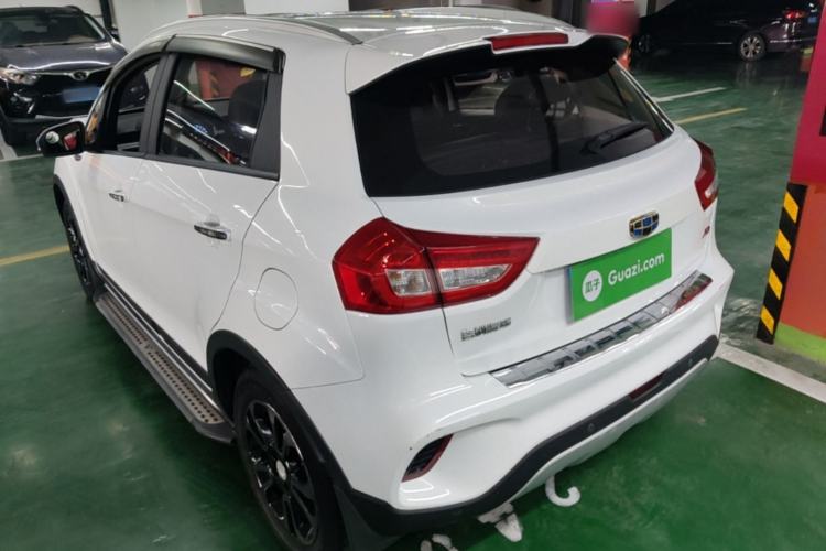 Used Geely Auto Vision X3 2017 1.5L Manual Elite Model Rear Left 45 Deg