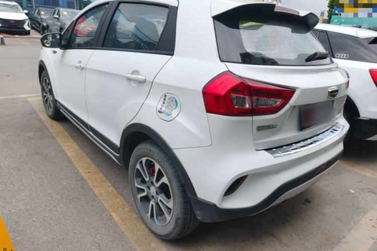 Used Geely Auto Vision X3 2017 1.5L Automatic Luxury Model Rear Left 45 Deg