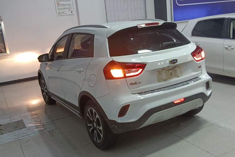 Used Geely Auto Vision X3 2017 1.5L Manual Luxury Model Rear Left 45 Deg