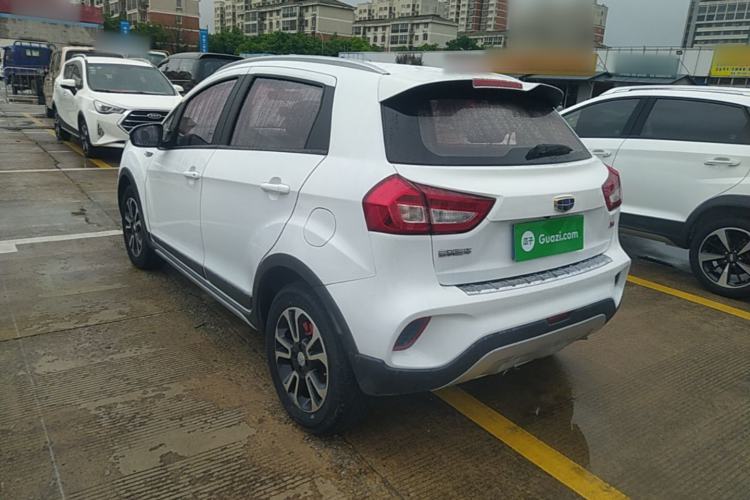 Used Geely Auto Vision X3 2017 1.5L Automatic Luxury Model Rear Left 45 Deg