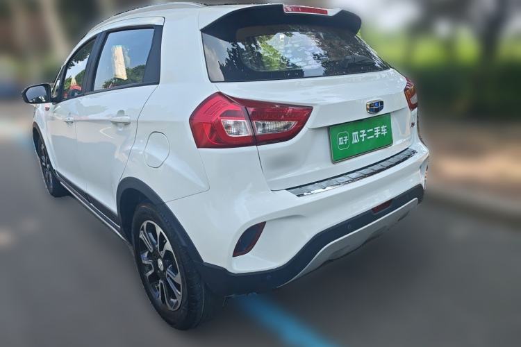 Used Geely Auto Vision X3 2017 1.5L Manual Elite Model Rear Left 45 Deg