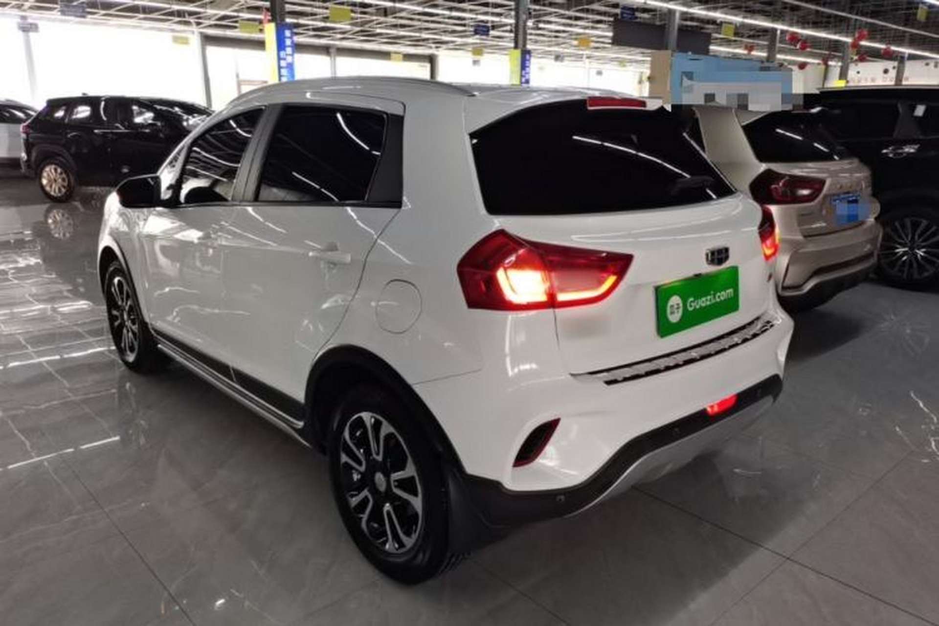 Used Geely Auto Vision X3 2017 1.5L Manual Luxury Model Rear Left 45 Deg