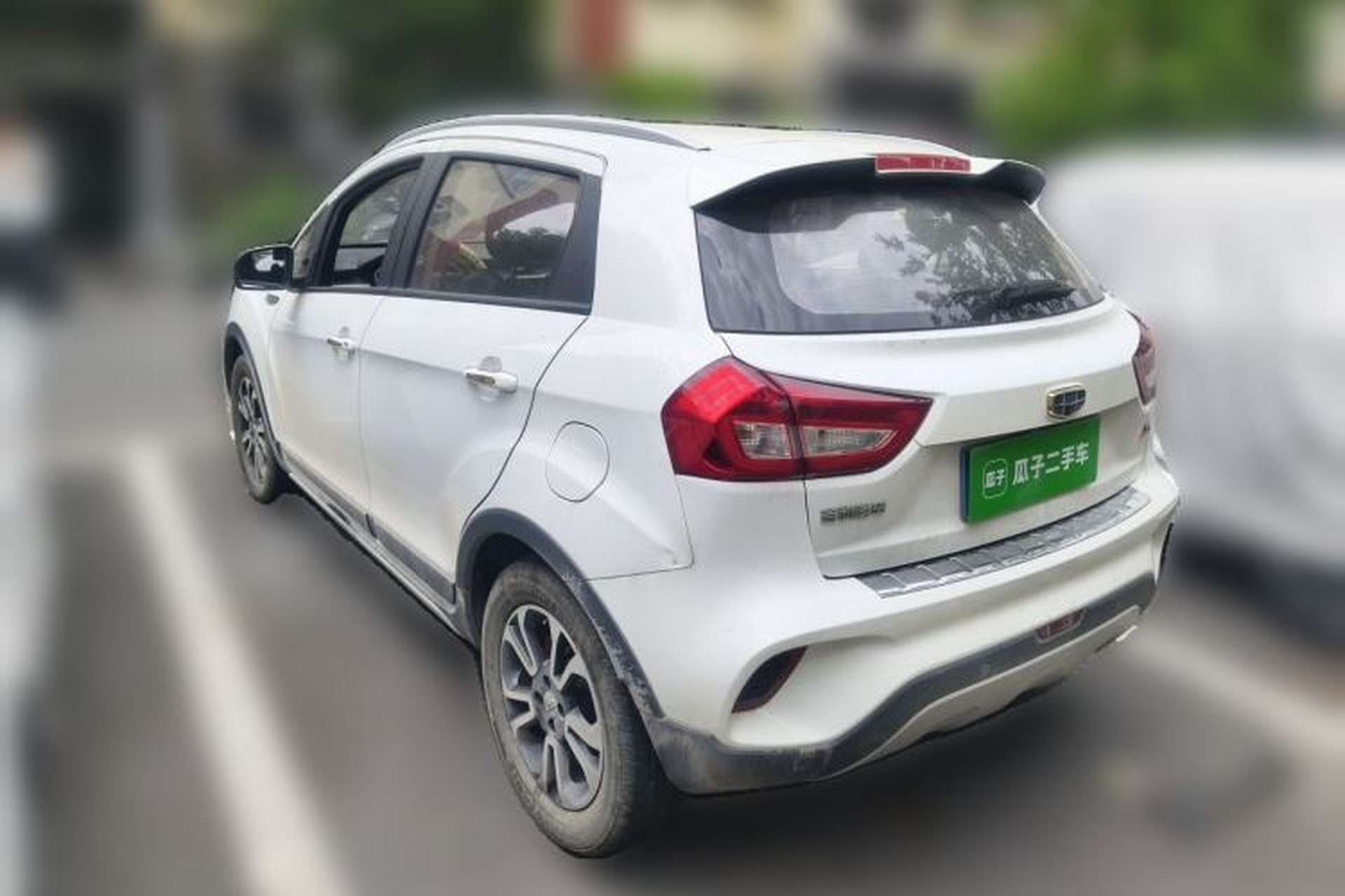 Used Geely Auto Vision X3 2017 1.5L Manual Luxury Model Rear Left 45 Deg
