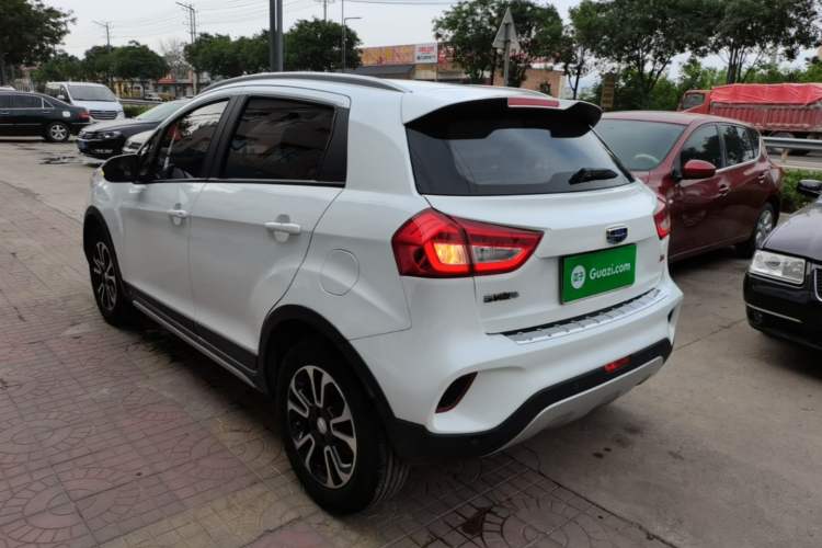 Used Geely Auto Vision X3 2017 1.5L Manual Luxury Model Rear Left 45 Deg