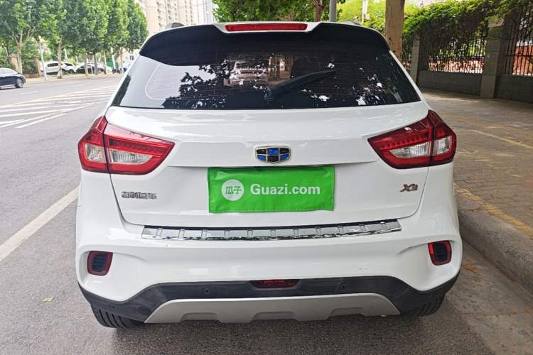 Used Geely Auto Vision X3 2017 1.5L Automatic Elite Model Rear